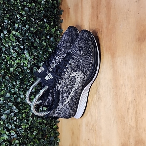 Nike Shoes - Nike Flyknit Racer Running Shoes | Size: 4 (Mens) Size: 5.5 (Womens) | Black